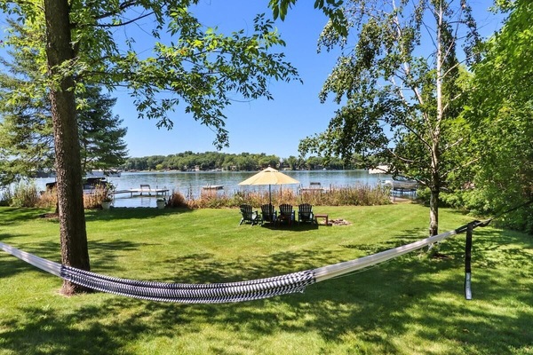 Yard with Fire Pit