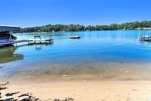 Beach - Spacious, Upscale Whitewater Lake Home |200+ Ft of Lake Frontage |Swim Deck |Docks |Screened Porch (Whitewater)