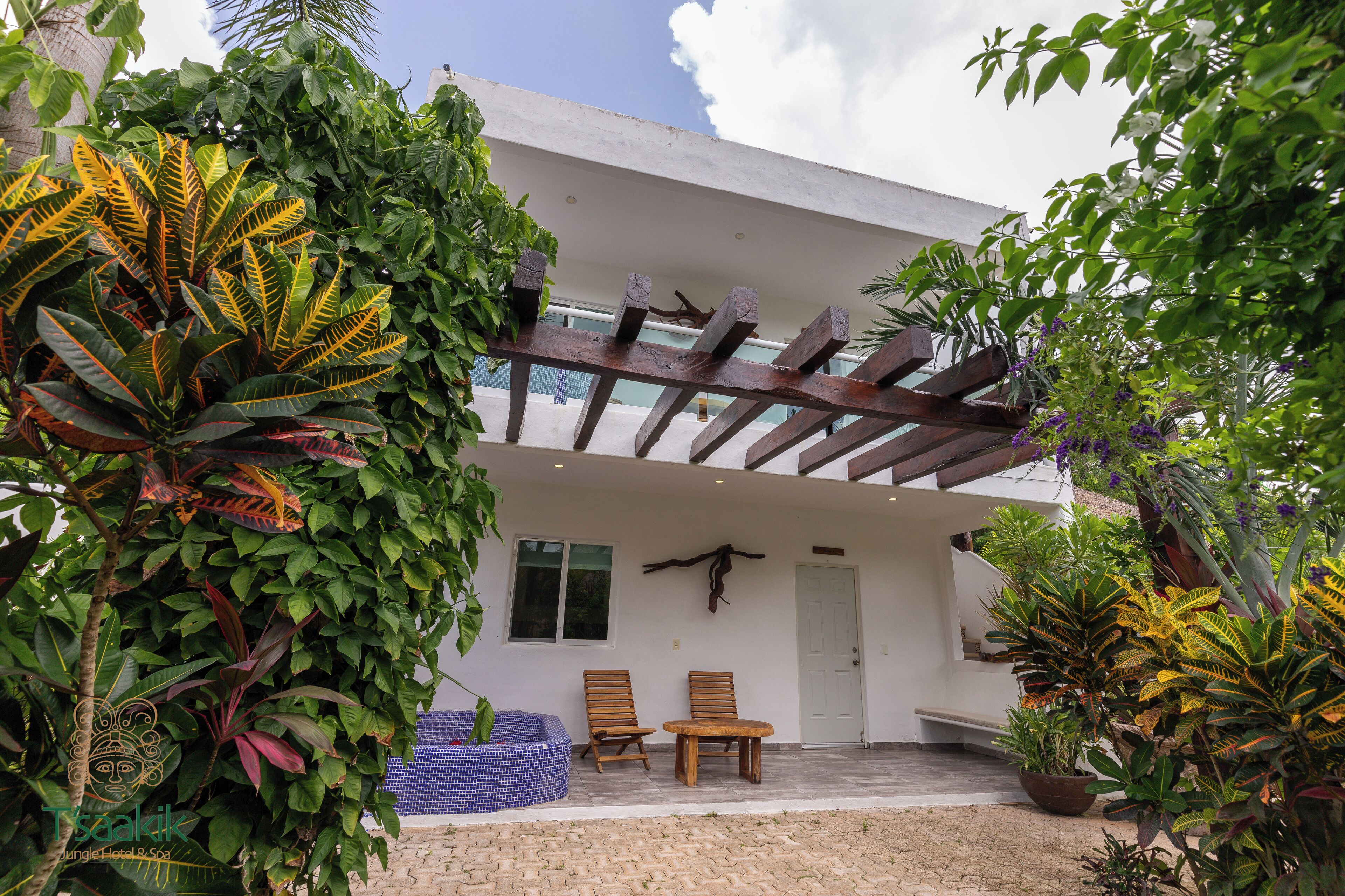 Honeymoon-Studiosuite, Terrasse