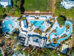 Pool - WaterColor "Wine Down" | Sleeps 6 | 6 Seater Golf Cart |Walk to Beach | Bikes (Santa Rosa Beach)