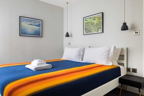 2 bedrooms, iron/ironing board, travel crib, WiFi