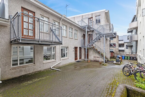 Façade de l’hébergement