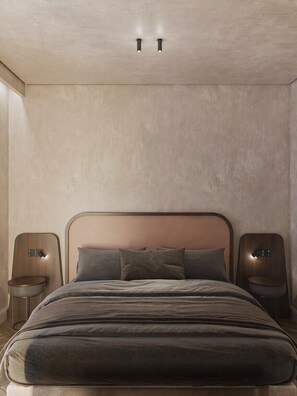 Superior Double or Twin Room, Balcony, City View | Premium bedding, minibar, in-room safe, individually decorated - Malmo Historic Hotel (Chania)