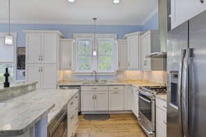 Dishwasher, dining tables