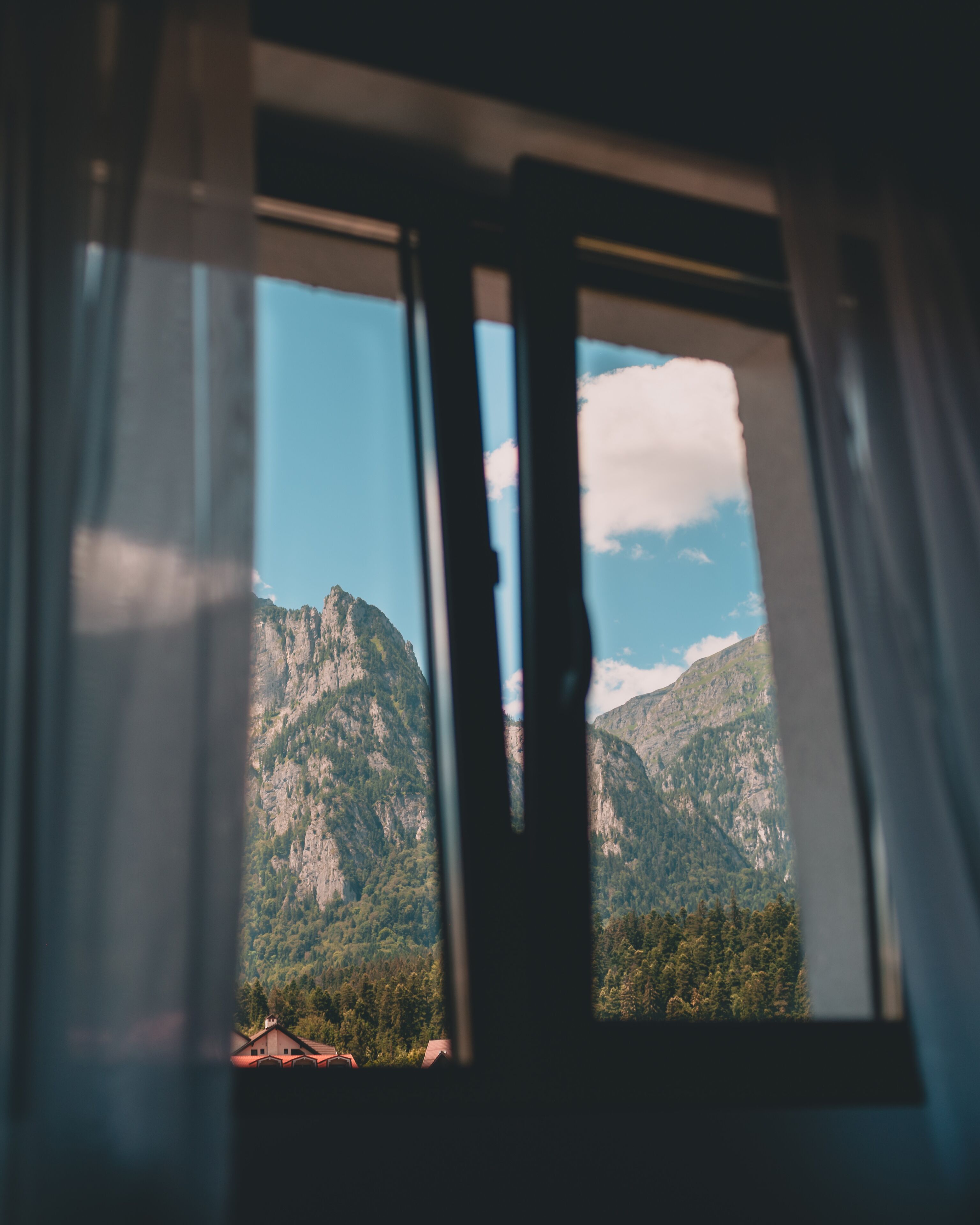 Landuitzicht vanuit accommodatie