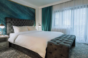 Chambre supérieure double, vue sur la montagne | Accès au Wi-Fi (inclus), literie fournie