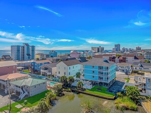 Exterior - Cozy, family friendly, 2BR/2BA in Cherry Grove steps to the beach.  (North Myrtle Beach)