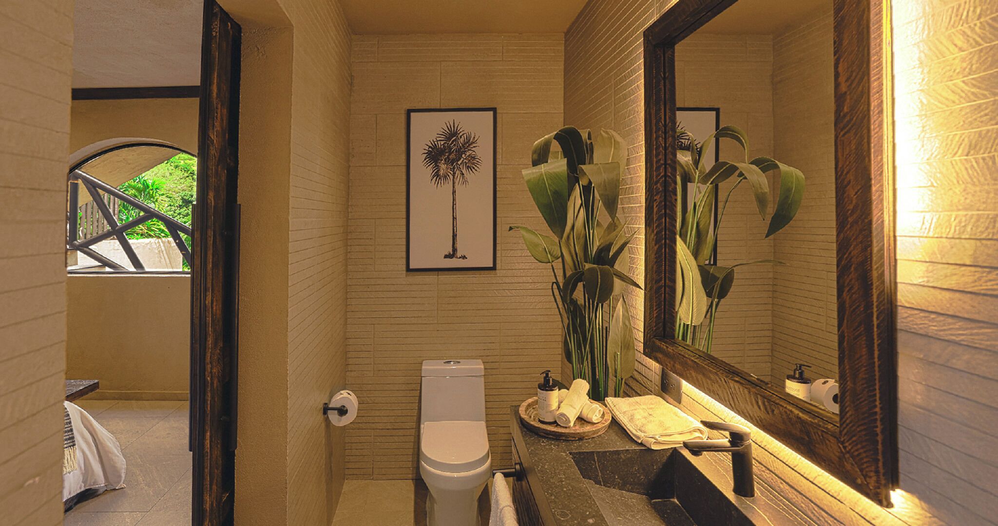 superior villa | bathroom | shower, towels