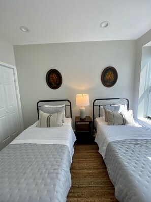 3 bedrooms, iron/ironing board, travel cot, WiFi