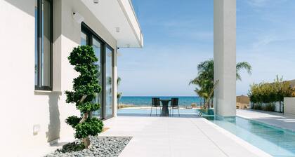 Eros Cyprus: Sea Front Luxury Villa with option to add catering and services