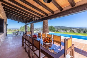 Outdoor dining - Esturonet, Finca 5EstrellasHome Mallorca (Manacor)