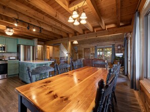 小屋, 多張床, 露台 | 用餐區