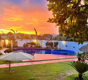 Terrace/patio - Hotel Milin (Villa Comaltitlán)