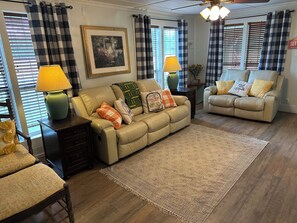 Smart TV, DVD player, books