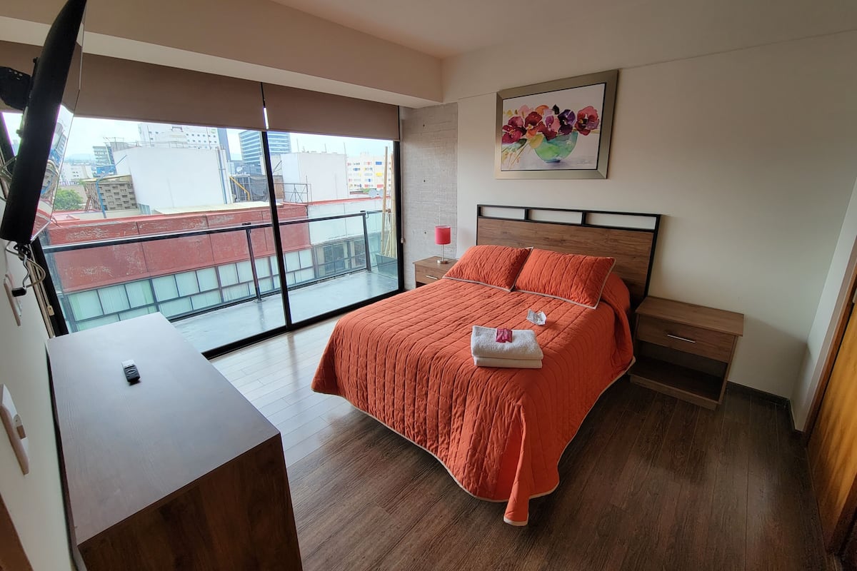 Kamar Double Ekonomi | Wi-Fi gratis dan seprai linen