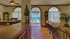 Deluxe Condo, 2 Bedrooms, Ocean View, Beachside | Living area | 42-inch LED TV with cable channels, printers - Tara Del Sol (San Pedro)
