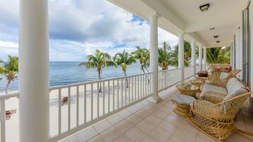 Premier Condo, Beachfront | Terrace/patio