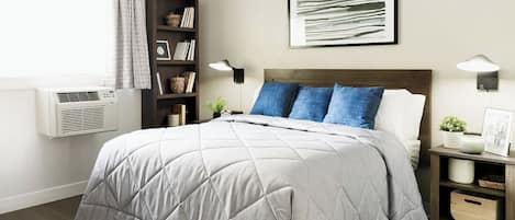 Wifi gratis y ropa de cama