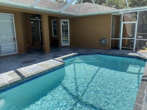 Piscine chauffée