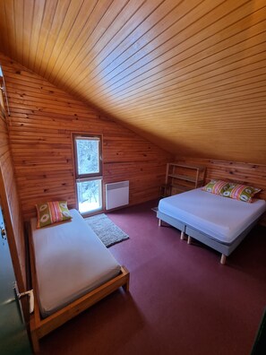 5 chambres, Wi-Fi gratuit, draps fournis