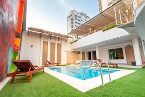 Outdoor pool - Casa Chunuu hotel boutique (Santa Marta)