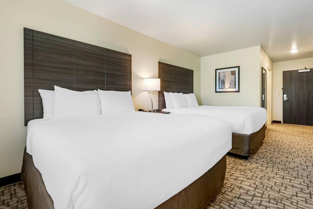 Desk, blackout curtains, iron/ironing board, free WiFi