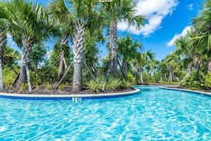 Pool - Luxury Vacation Villa Close to Disney and Universal with Pool & Spa (Davenport)