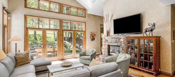 Spacious Home w/Mountain Views, Game Room, Shared Hot Tub, Grill, & Pool Table