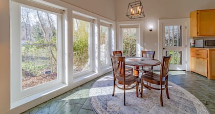 Sophisticated getaway with indoor pool & walkable locale