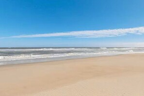 On the beach