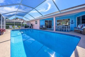 Beheizter Pool