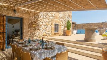 Opções para refeição ao ar livre