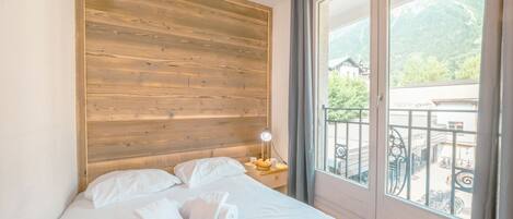 1 غرفة نوم وملاءات أسرّة