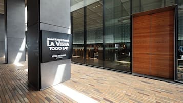 Façade de l’hébergement