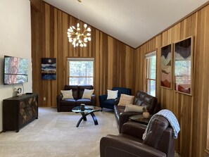 Smart TV, table football, books