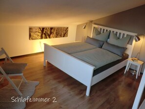 2 habitaciones y ropa de cama 