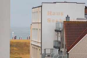 Blick von der Unterkunft