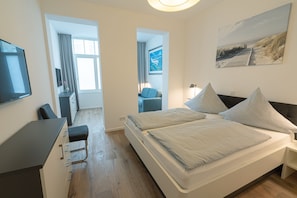 2 Schlafzimmer, Zimmersafe, Reisekinderbett, WLAN