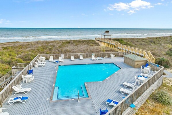 Pool - 2965 - Summer Palace, Condo with a short walk to Duck and Colony By the Sea amenities (Duck)