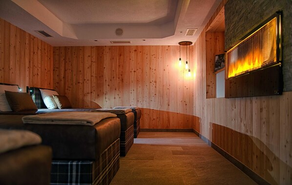 1 chambre, accès au Wi-Fi (inclus), literie fournie