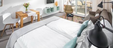 1 soveværelse, Wi-Fi, sengetøj