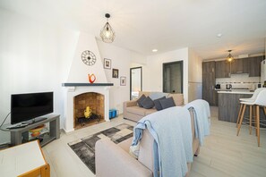 Televisie en een dvd-speler