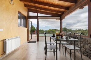 Dining - Finca Holidays Home Tinamar II with Mountain View, Pool, Wi-Fi & Garden (Vega de San Mateo)