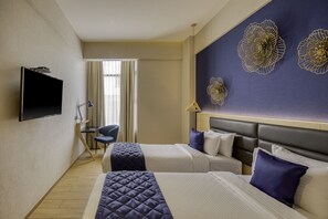 Executive Double or Twin Room | Premium bedding, in-room safe, soundproofing, iron/ironing board - Le Foliage by TGI (Bengaluru)