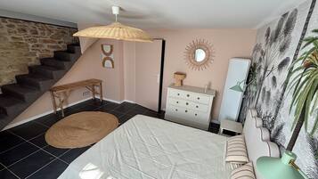 2 chambres, lit parapluie, Wi-Fi gratuit