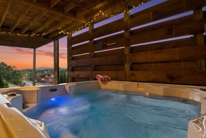 Baignoire à remous extérieure