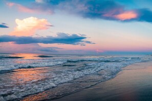 On the beach - Beach Vacation at Luxury 4-Diamond Mar Vista w/King Bed, Lazy River, Hot Tubs (North Myrtle Beach)