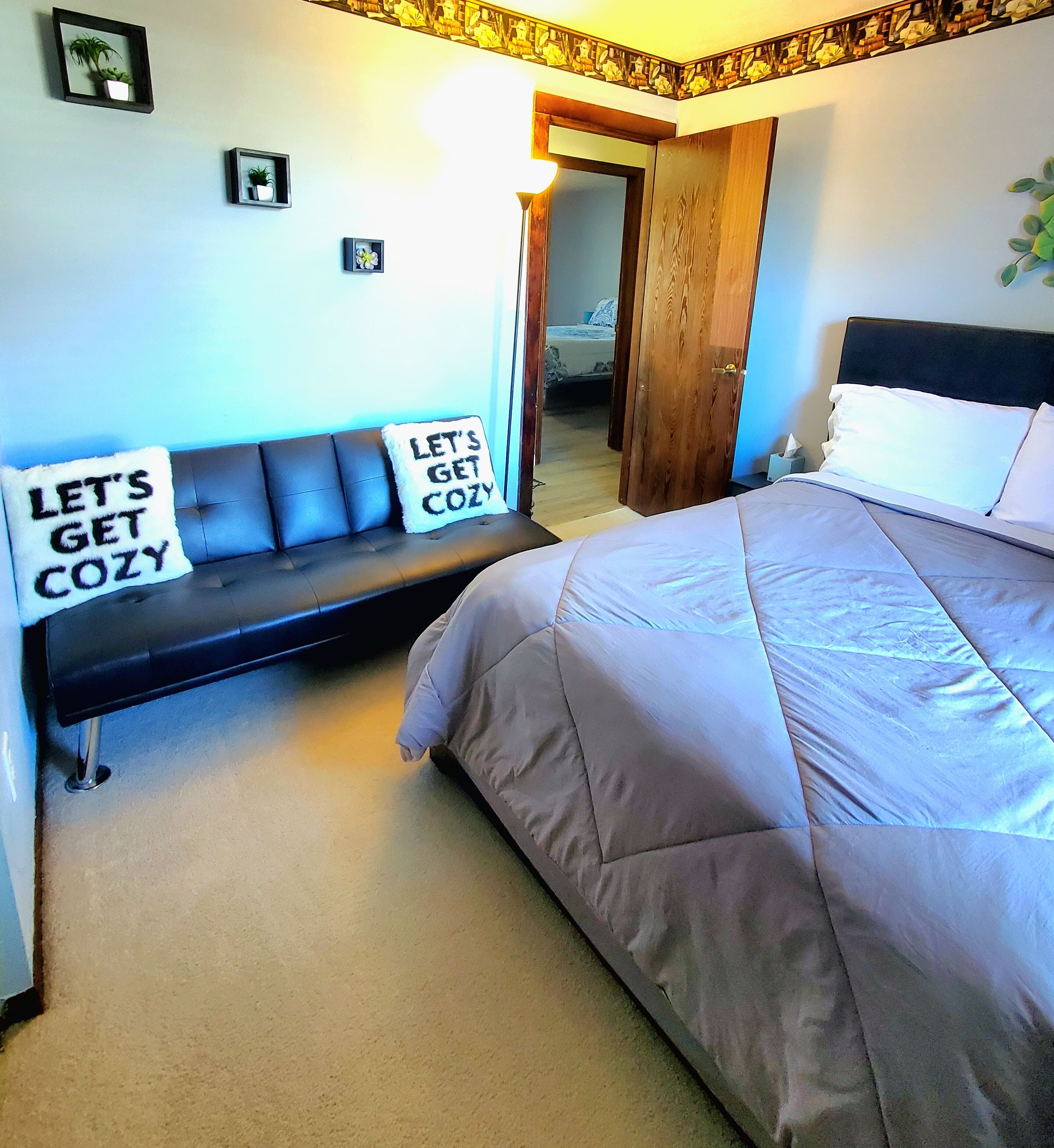 3 bedrooms, iron/ironing board, travel crib, free WiFi