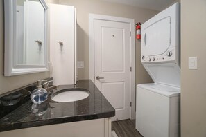 Towels, soap