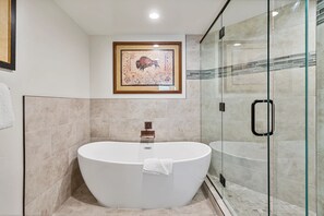 Shower, towels